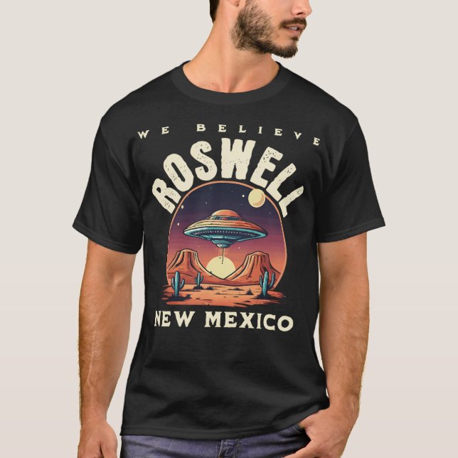 Camiseta Roswell Nuevo México (Anverso)