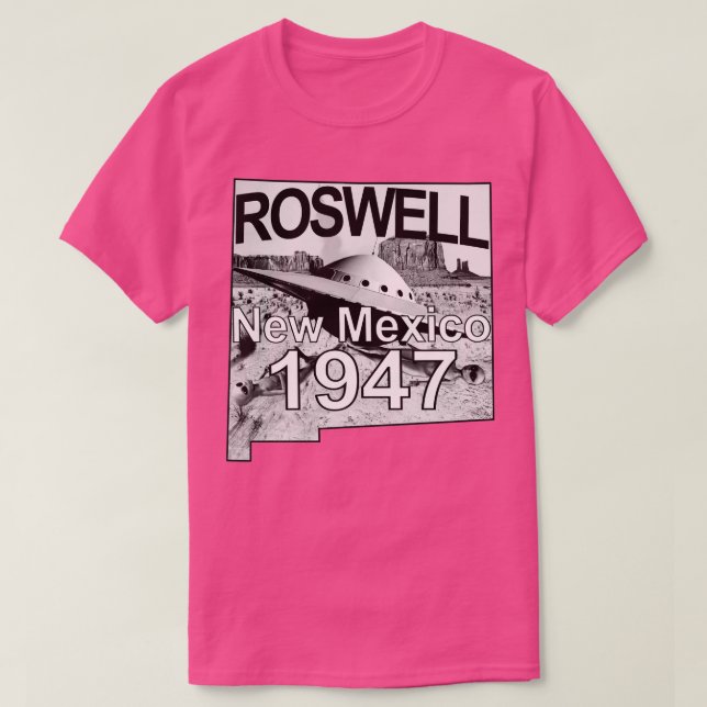Camiseta Roswell Nuevo México 1947 s (Diseño del anverso)