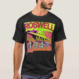 Camiseta Roswell Nuevo México 1947 s Trippy Psychedelic Tie