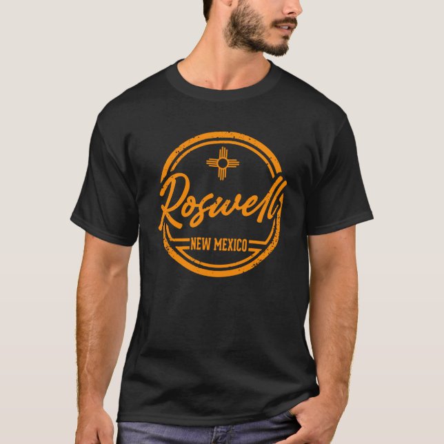Camiseta Roswell Nuevo México Hogar de los Gris Roswell Wo (Anverso)