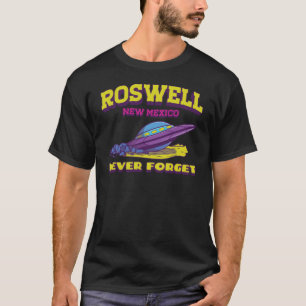Camiseta Roswell Nuevo México nunca olvidar el OVNI