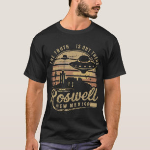 Camiseta ROSWELL NUEVO OVNI MÉXICO.Hitchhiker Essential