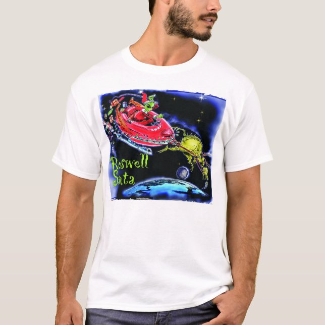 Camiseta Roswell Santa (Anverso)
