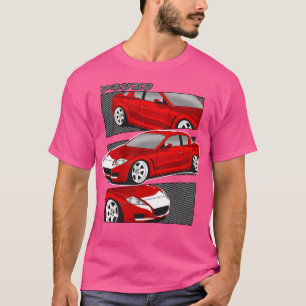 Camiseta Rotación de Red Mazda RX8