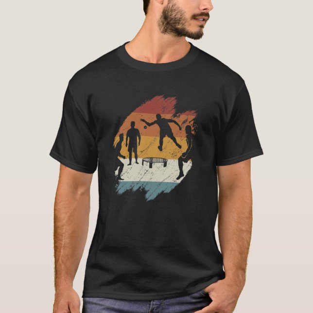 Camiseta Rotación retro vintage (Anverso)