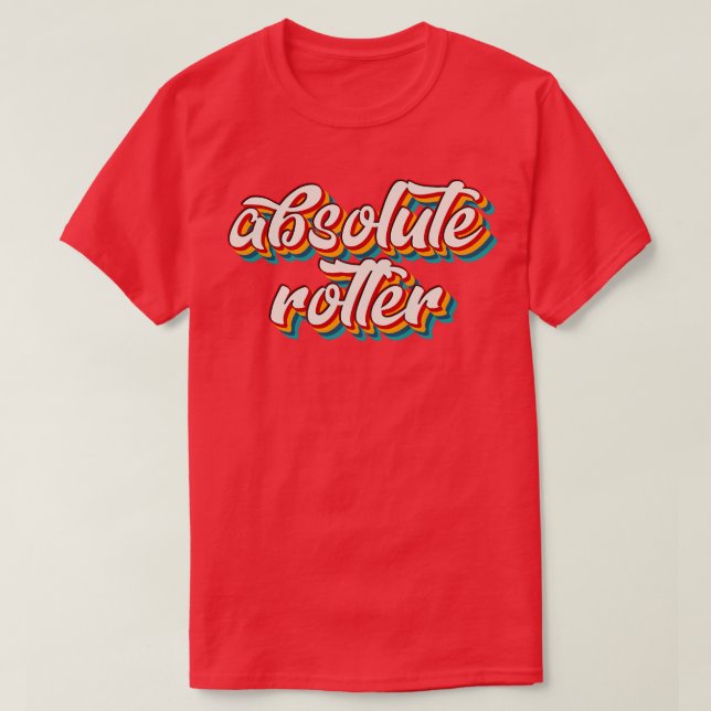 Camiseta Rotador absoluto 2 (Diseño del anverso)