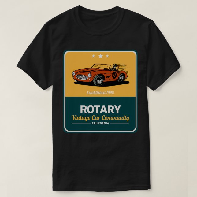 Camiseta Rotary (Diseño del anverso)