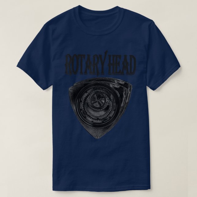 Camiseta Rotary Engine Rotary Head Car  (Diseño del anverso)