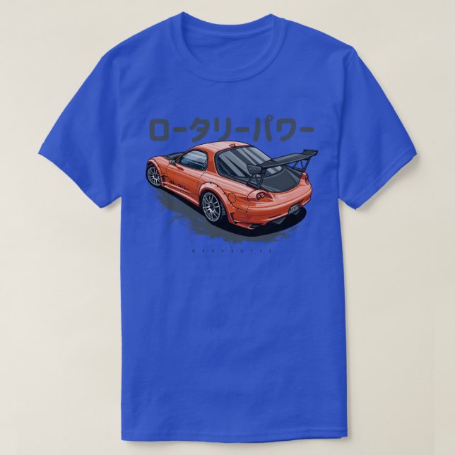 Camiseta Rotary Power Rx7 2 (Diseño del anverso)