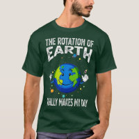 Rotation of the Earth Makes My Day Funny Science S
