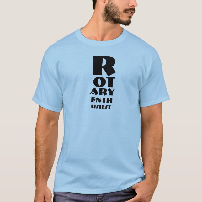 Camiseta rotatoria de Enthusiest (Anverso)