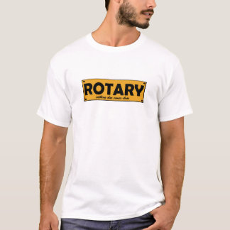 Camiseta Rotatorio, nada viene las placas cercanas