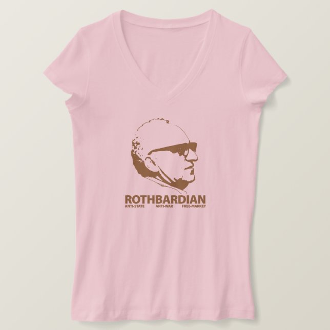 Camiseta Rothbardian T-Shirt (Anverso del diseño)