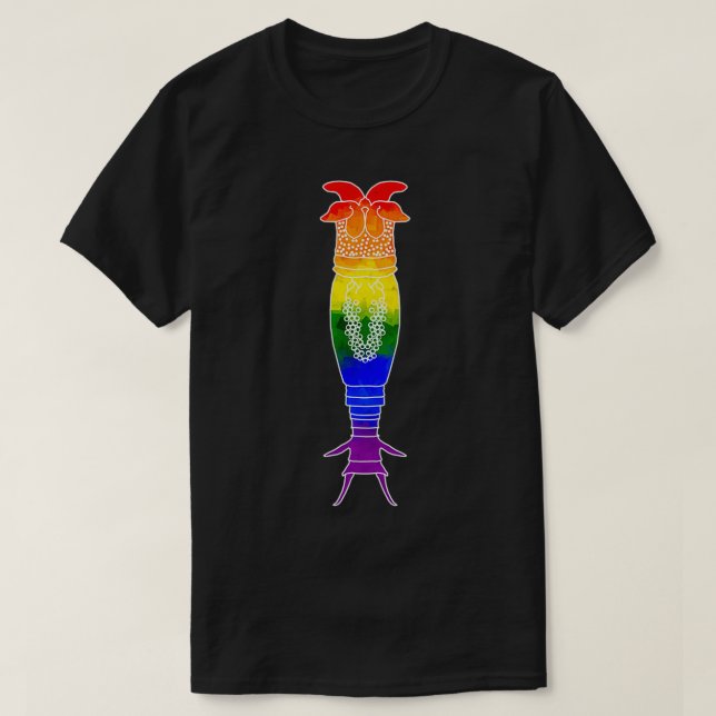 Camiseta Rotifer arcoiris (Diseño del anverso)