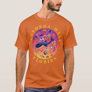 Camiseta Rotonda West Florida Cut Sea Life Souvenir