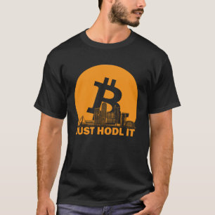 Camiseta Rotterdam London Skyline  Rotterdam Bitcoin Máxima