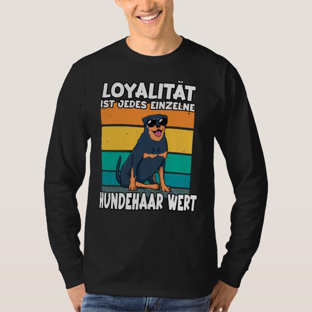 Camiseta Rotti Dad Four Legged Vintage Rottweiler (Anverso)