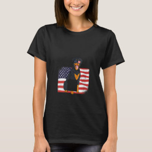 Camiseta Rottie Dad Amp Mom American Flag 4 De Julio Estado