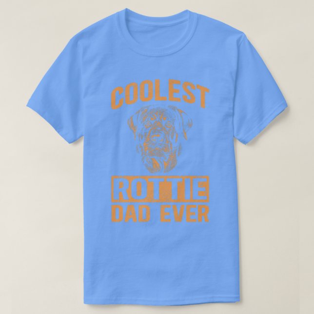Camiseta Rottie Dad Dog Owner Rottweiler (Diseño del anverso)