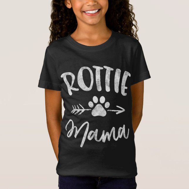 Camiseta Rottie Mama Gifts Rottweiler Lover Dueño Regalos P (Anverso)