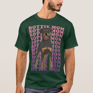 Camiseta Rottie Mom Dog Owner Rottweiler Premium T-Shirt