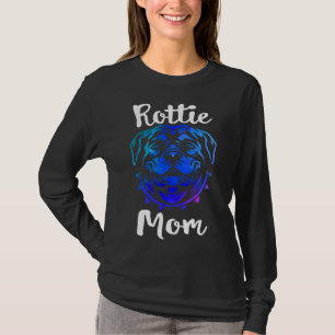 Camiseta Rottie Mom Rottweiler Dog Mom Cute Puppy Dueño Ro