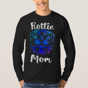 Camiseta Rottie Mom Rottweiler Dog Mom Cute Puppy Dueño Ro