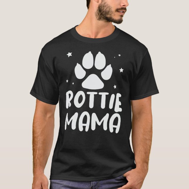 Camiseta Rottie Mom Rottweiler Lover 14 (Anverso)