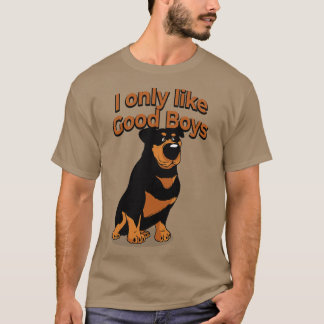 Camiseta Rottie Rottweiler Dog Lover Solo Me Gustan Los Bue