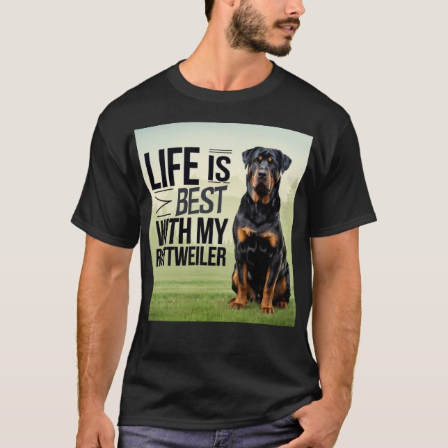 Camiseta Rottweiler (Anverso)