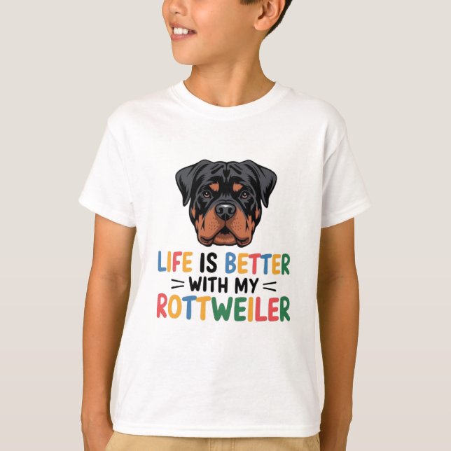 Camiseta Rottweiler (Anverso)