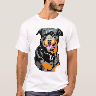 Camiseta rottweiler