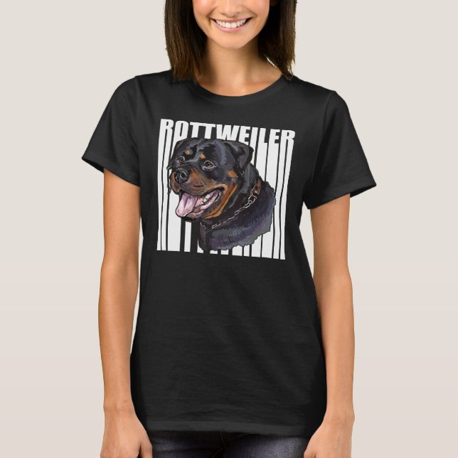 Camiseta Rottweiler 10 (Anverso)