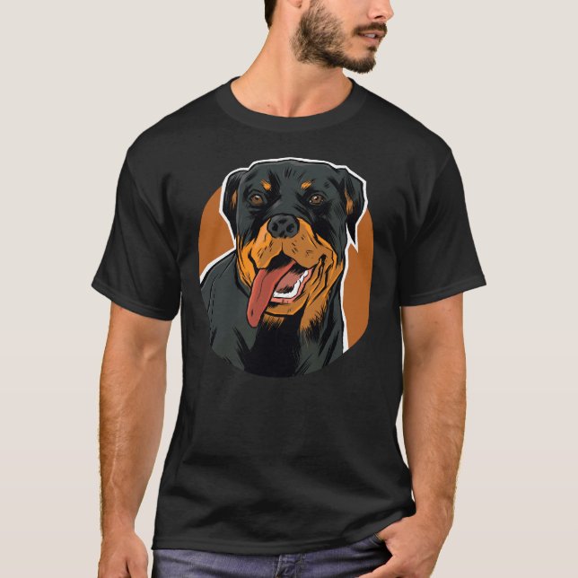 Camiseta Rottweiler 391 (Anverso)