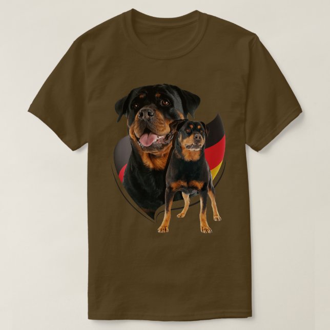 Camiseta Rottweiler 6 (Diseño del anverso)