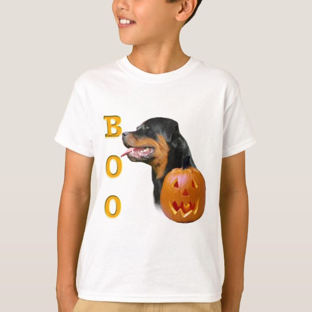Camiseta Rottweiler Boo (Anverso)
