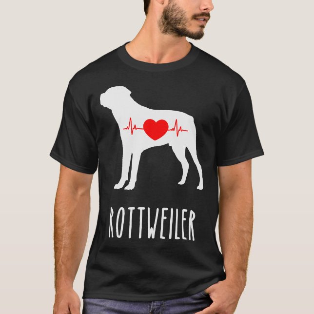 Camiseta Rottweiler Breed Dog Lover (Anverso)