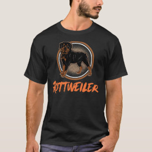Camiseta Rottweiler Canine American Kennel Police Dog