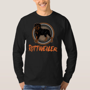 Camiseta Rottweiler Canine American Kennel Police Dog