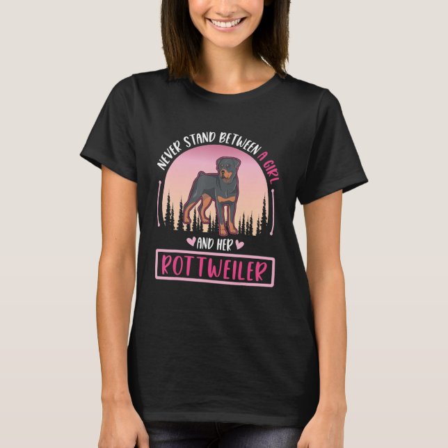Camiseta Rottweiler Chica Rotti Rottweiler (Anverso)