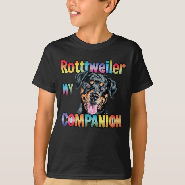 Camiseta Rottweiler Companion (Anverso)