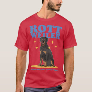 Camiseta Rottweiler Coolest Dog Rottie Perro Dueño Rottweil