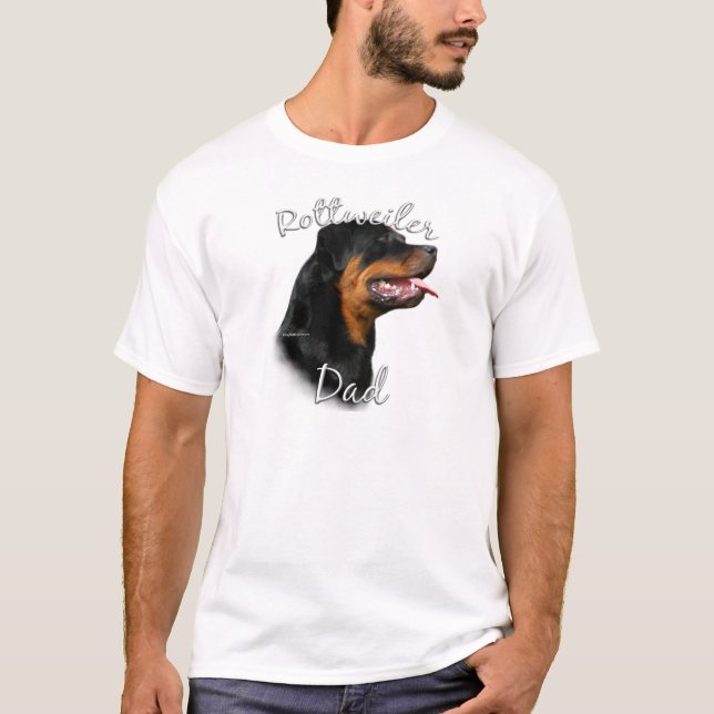 Camiseta Rottweiler Dad 2 (Anverso)