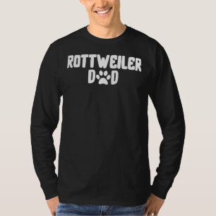 Camiseta Rottweiler Dad Daddy, Dueño De Un Rottwe Rottwe