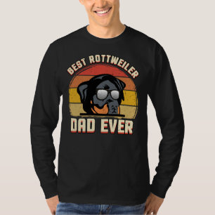 Camiseta Rottweiler Dad Dogs Daddy Papá Padre Mascota