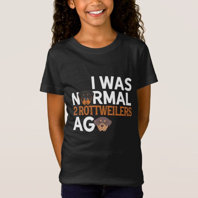 Camiseta Rottweiler Dad Funny Father's Day Rottie Dog Multi (Anverso)
