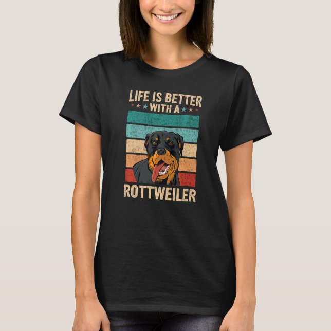 Camiseta Rottweiler Dog (Anverso)