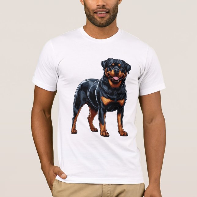 Camiseta Rottweiler Dog Breed (Anverso)