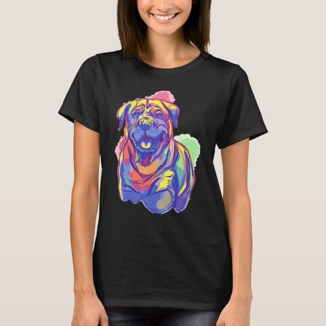 Camiseta Rottweiler Dog Dog Rottie Dueño (Anverso)