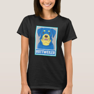 Camiseta Rottweiler Dog Guay Pop Dog Rottweiler Propietario